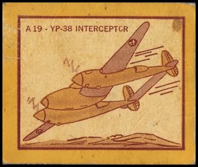 A-19 YP-38 Interceptor